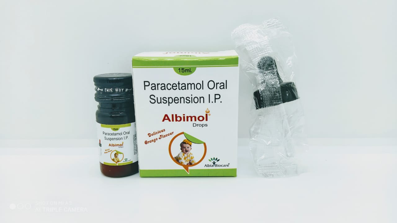 ALBIMOL DROPS | Paracetamol 100 mg (per ml)