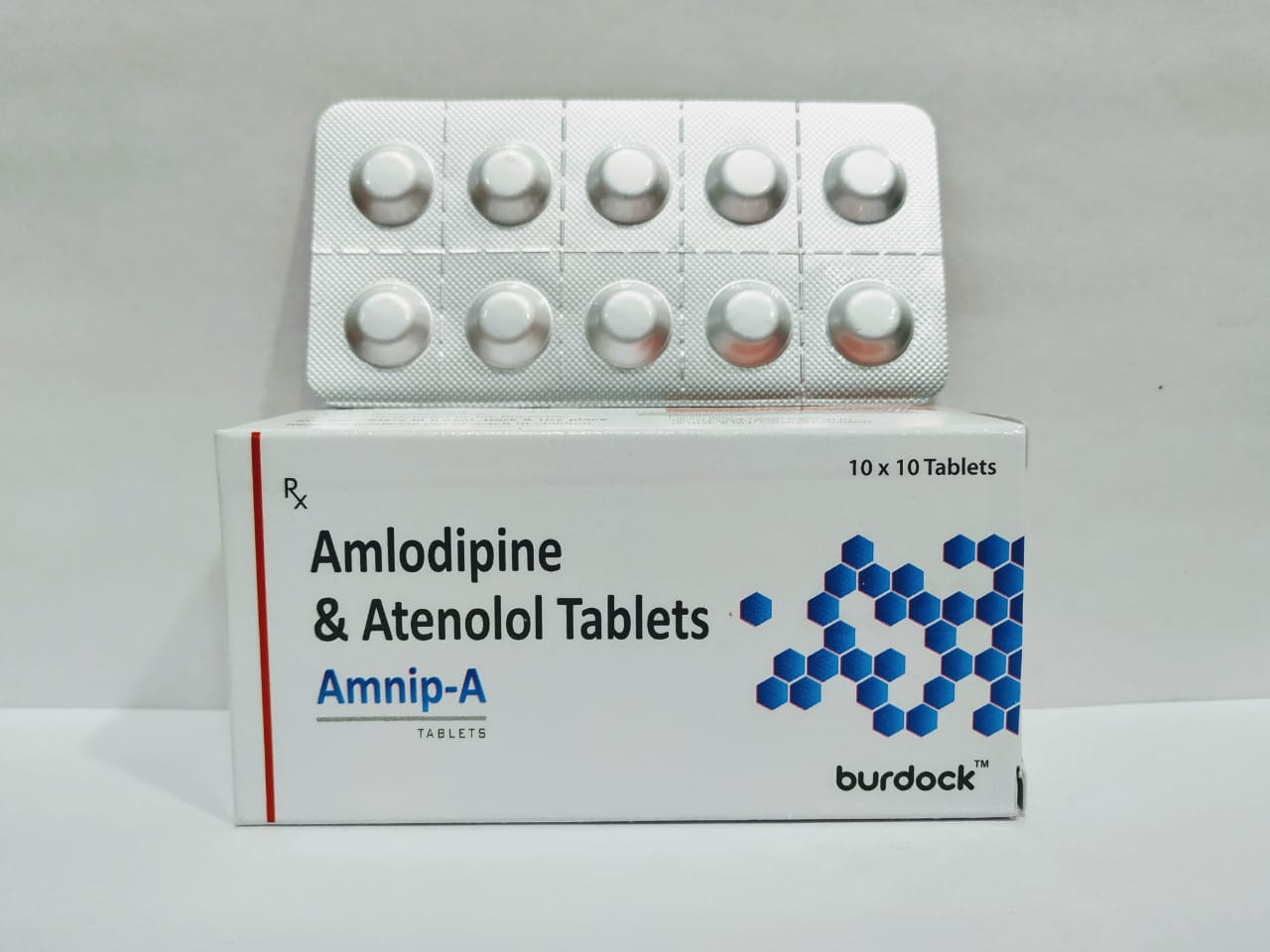 AMNIP-A | AMLODIPINE 5mg + ATENOLOL 50mg