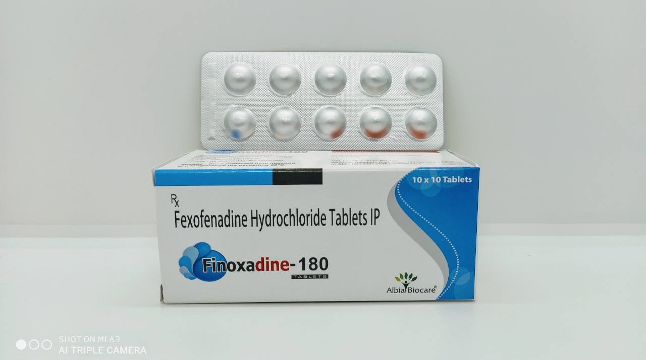 FINOXADINE-180 TAB. | Fexofenadine 180mg