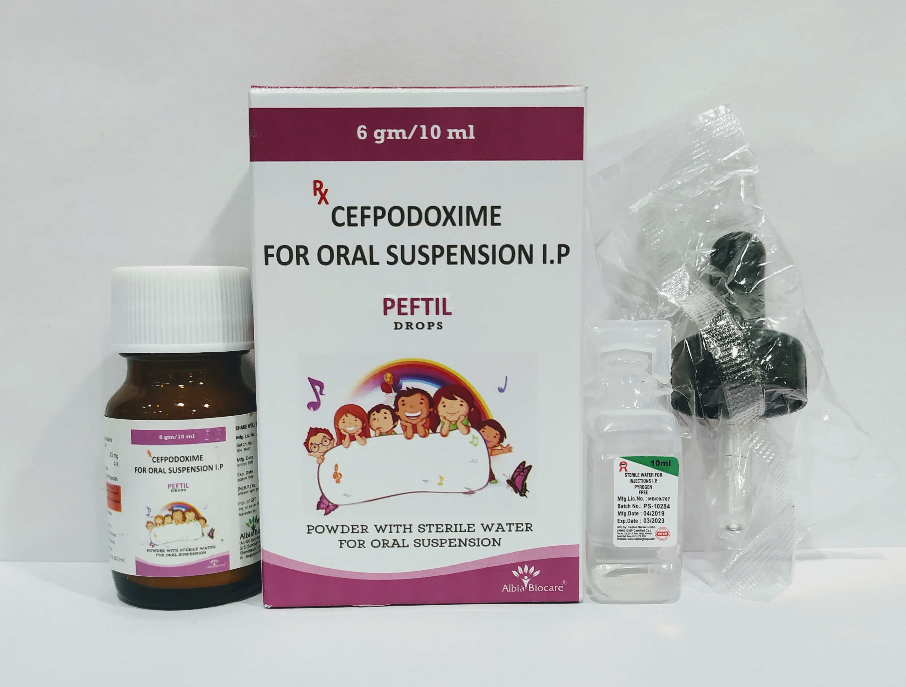 PEFTIL DROPS | Cefpodoxime 25mg (per 1 ml)