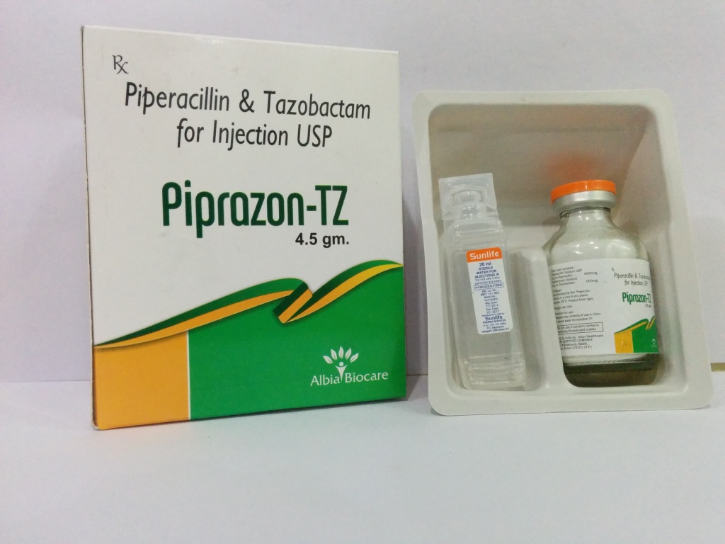 PIPRAZON -TZ 4.5  | Piperacillin 4gm + Tazobactum 500mg + WFI