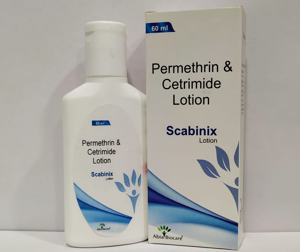 SKABINIX Lotion | Permethrin 5% + Cetrimide 0.1% Lotion