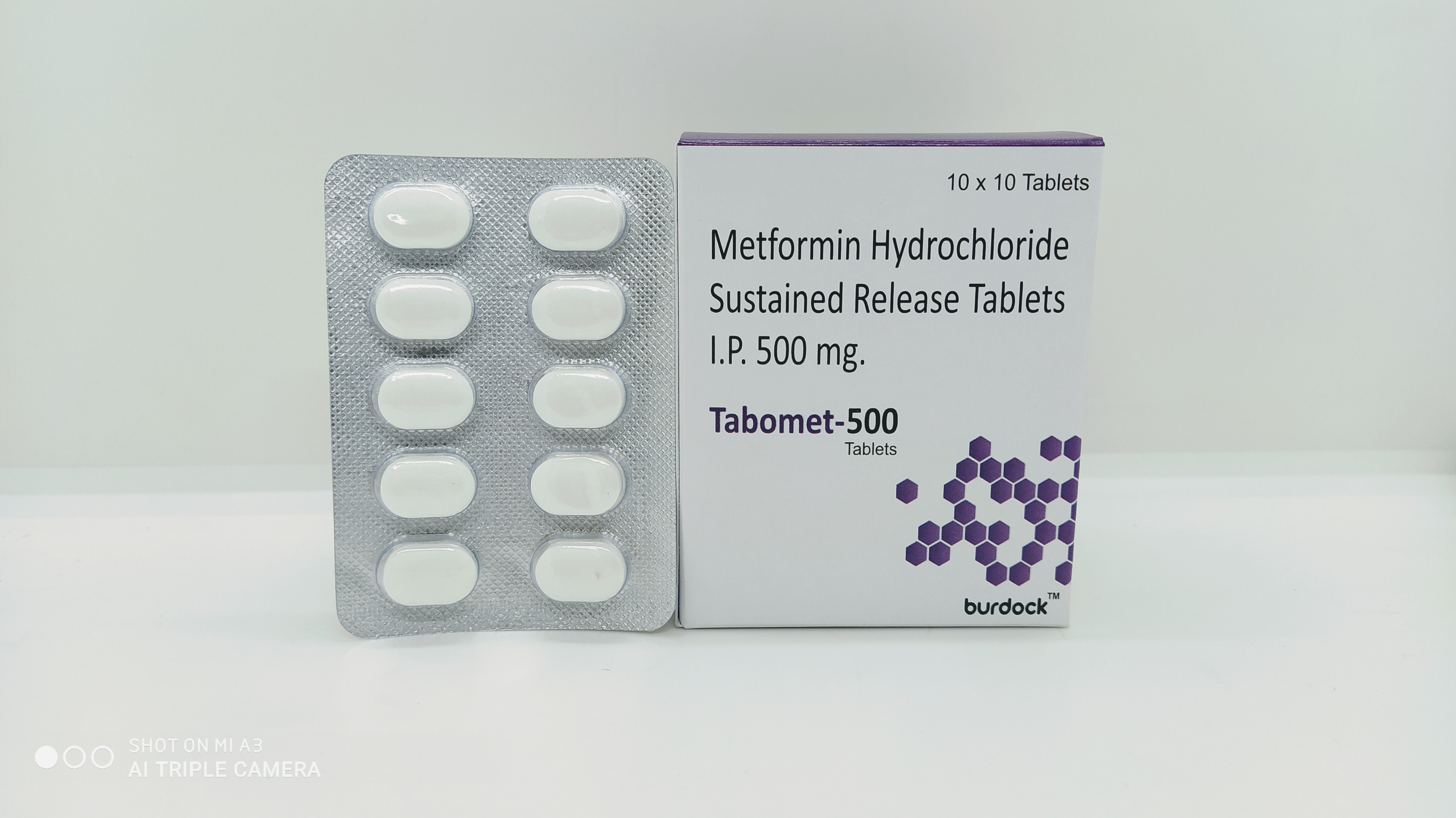 Tabomet-500 Tab. | Metformin 500mg (Sustained Release)
