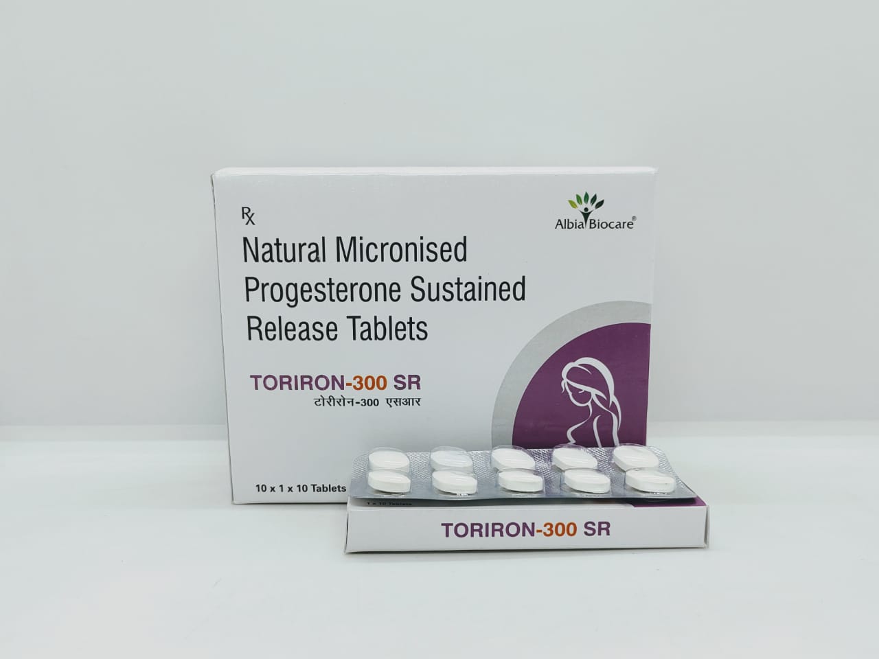 TORIRON-300SR Tablet | Natural Micronised Progestron 300mg Sustained Release Tab.
