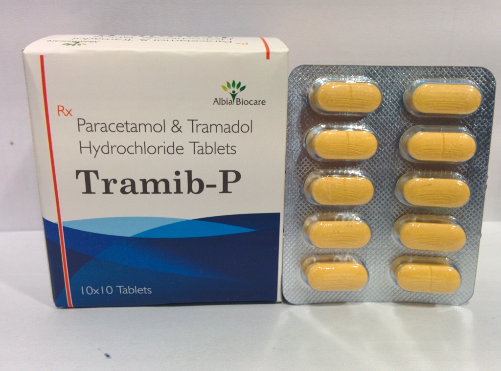 TRAMIB-P TAB | Tramadol 37.5 mg+ Paracetamol 325mg