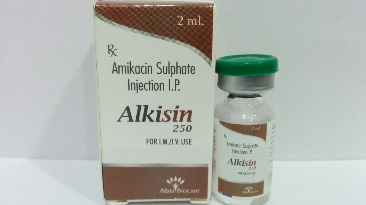ALKISIN-250 | Amikacin -250 mg (2 ml)